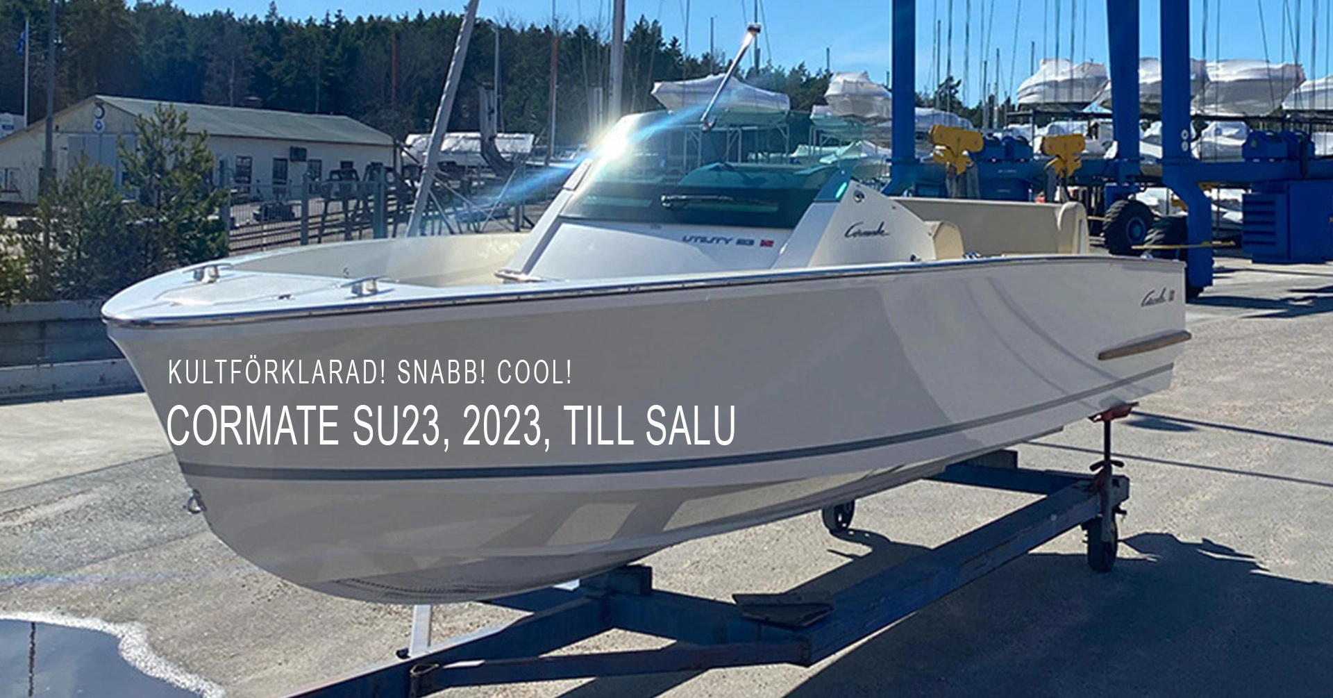 Kultförklarad Cormate SU23 till salu!
